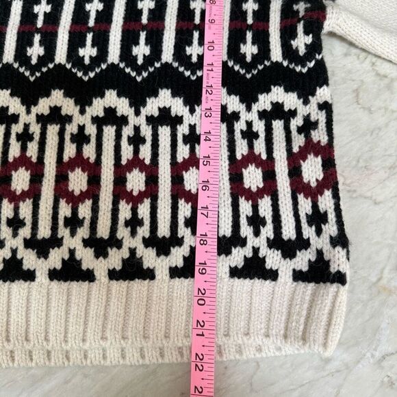Lou & Grey Fair Isle Slouchy Sweater Size S - Picture 9 of 9